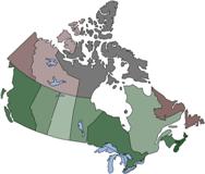 map of canada